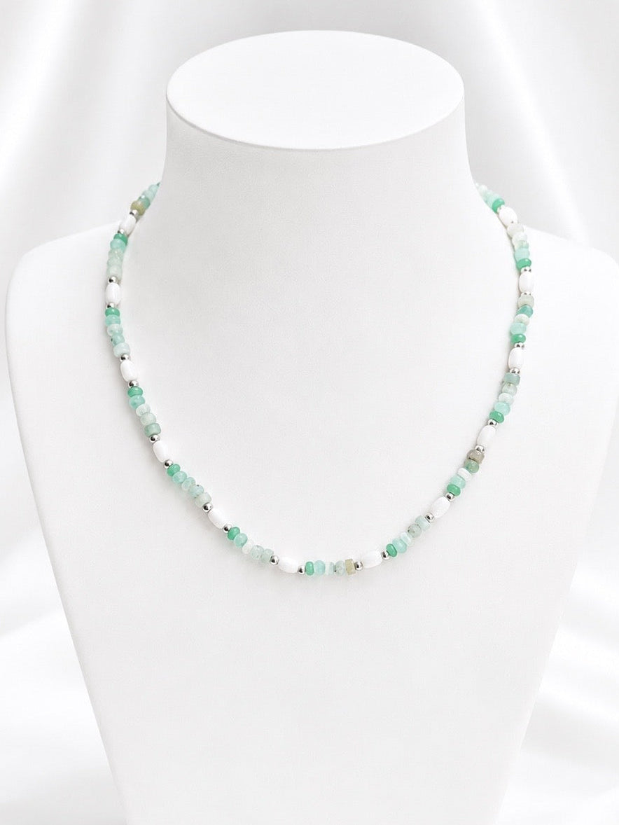 COLLIER "CLEAR BLUE"