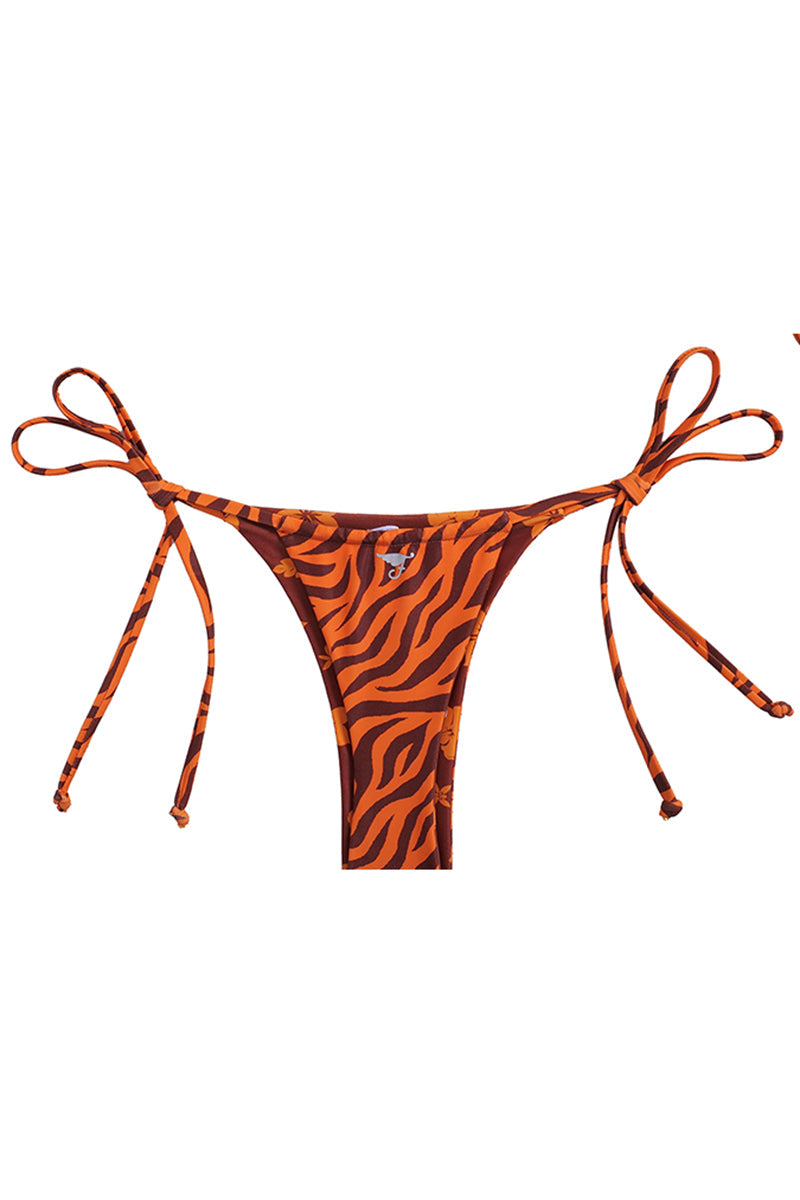 N°140 - BAS MICRO ATTACHÉ "TIGRE" - FLYINGCLOUD SWIM - MAILLOTS DE BAIN RÉVERSIBLES AFFINANTS ET CONFORTABLES