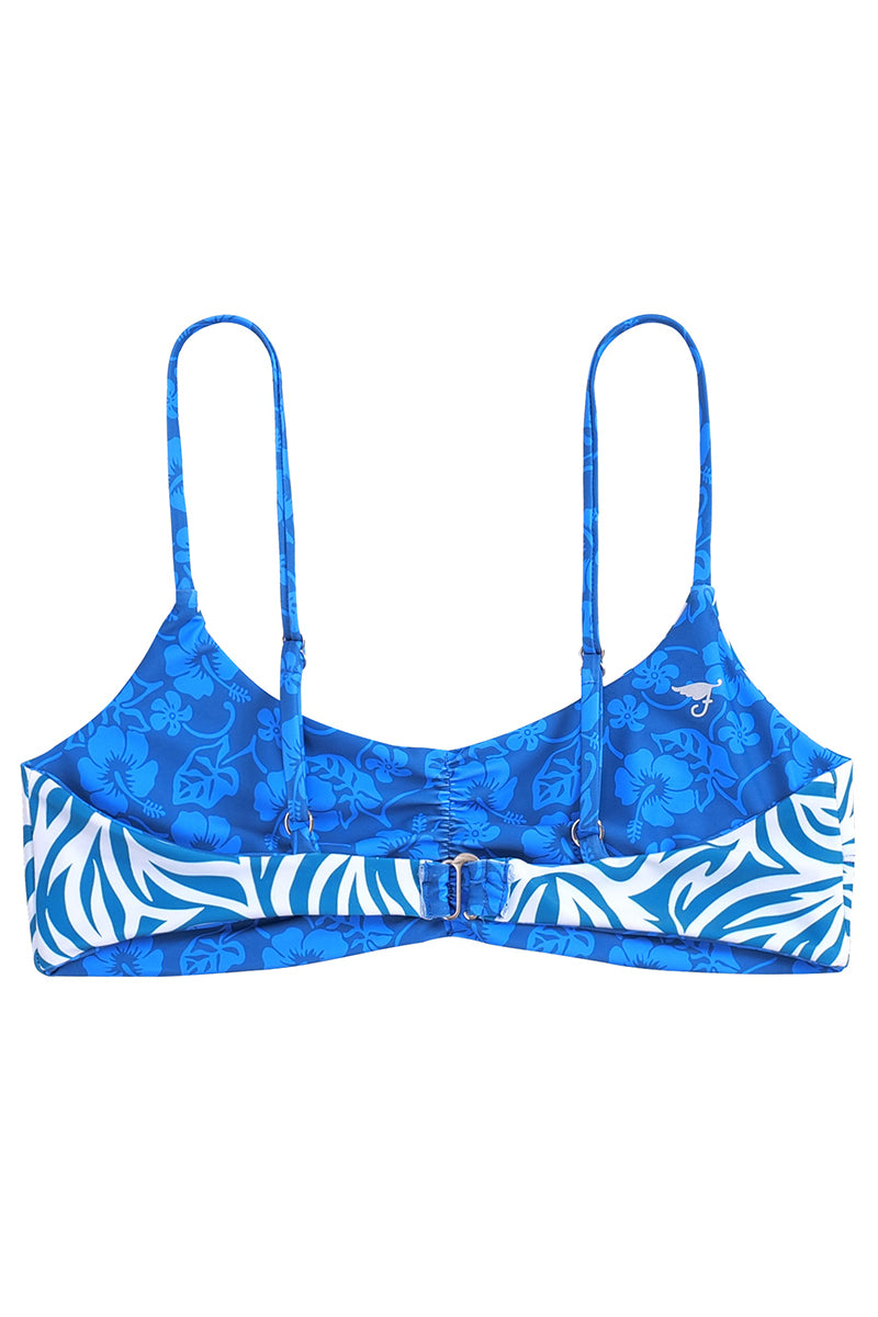 N° 144 - HAUT BRASSIÈRE "LAKE" - FLYINGCLOUD SWIM - MAILLOTS DE BAIN RÉVERSIBLES AFFINANTS ET CONFORTABLES