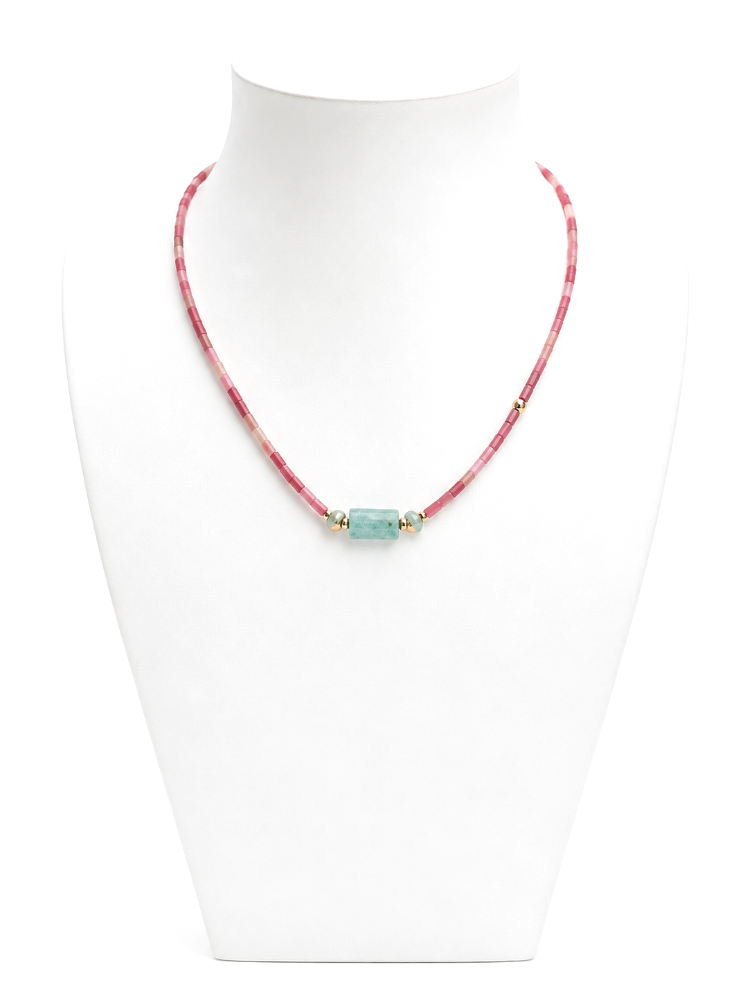 COLLIER "LUCKY JADE"