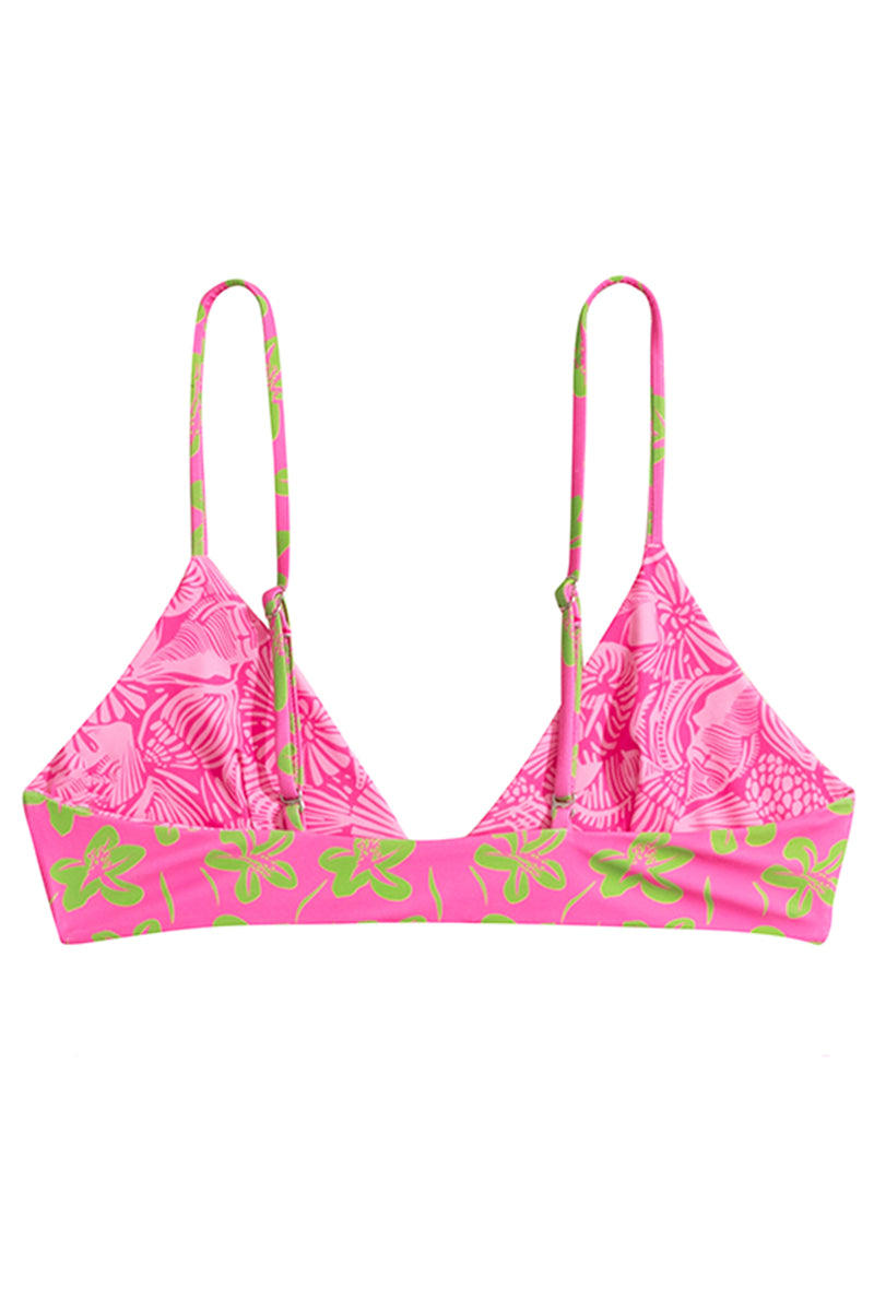 N°126 - HAUT DE BIKINI CLIP AVANT - BUBBLE GUM - TAILLE S