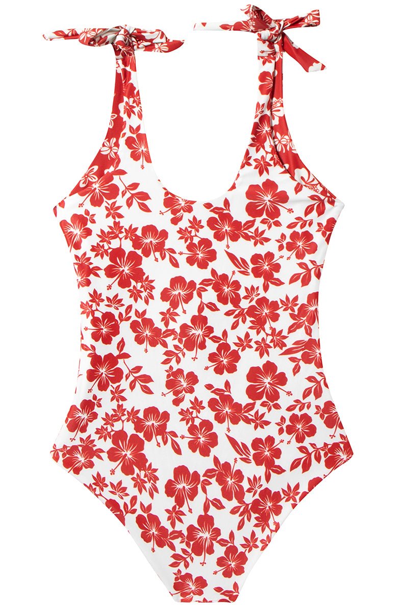 N°H3 - HINANO - UNE PIÈCE "MAIMA" - RED/CREAM - FLYINGCLOUD SWIM - MAILLOTS DE BAIN RÉVERSIBLES AFFINANTS ET CONFORTABLESN°H3 - HINANO - UNE PIÈCE "MAIMA" - RED/CREAMFLYINGCLOUD SWIM - MAILLOTS DE BAIN RÉVERSIBLES AFFINANTS ET CONFORTABLES