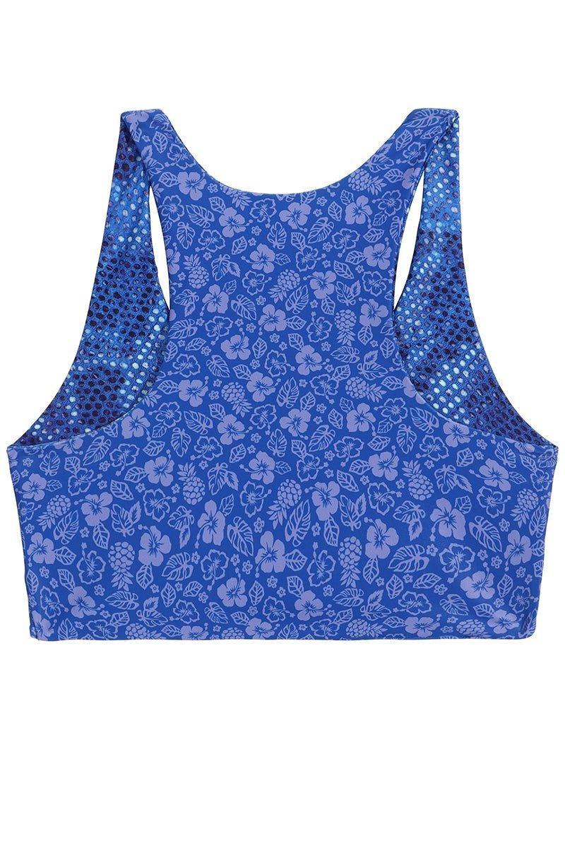 Top sport croisé à l'avant - Active wear Blue snake - FLYINGCLOUD SWIM - MAILLOTS DE BAIN RÉVERSIBLES AFFINANTS ET CONFORTABLESTop sport croisé à l'avant - Active wear Blue snakeHAUTFLYINGCLOUD SWIM - MAILLOTS DE BAIN RÉVERSIBLES AFFINANTS ET CONFORTABLES