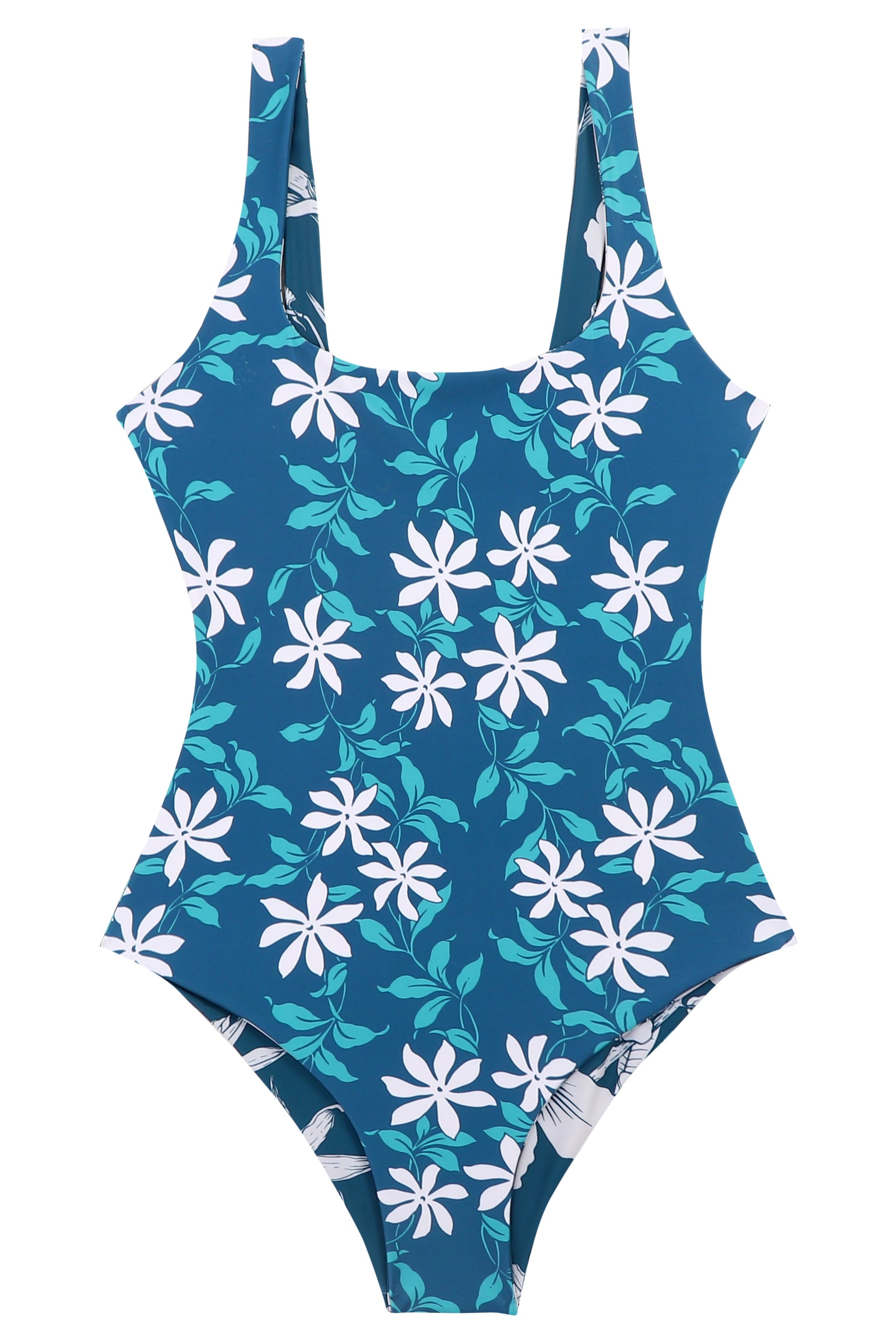 HINANO SWIM - ONE PIECE "NINAMU" - NAVY/TEAL