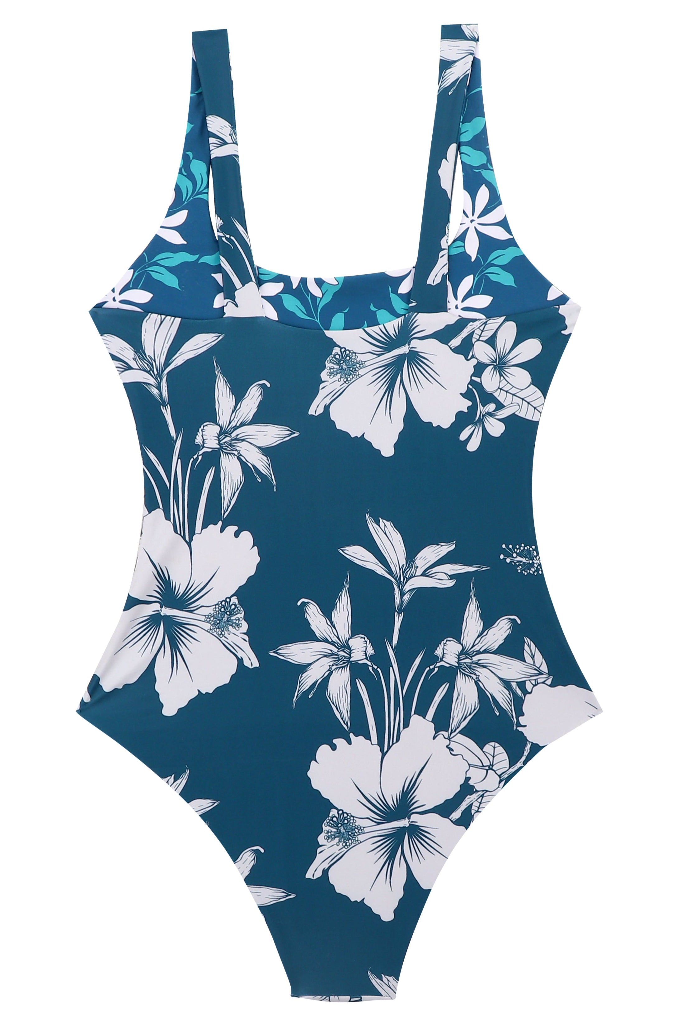 HINANO SWIM - ONE PIECE "NINAMU" - NAVY/TEAL