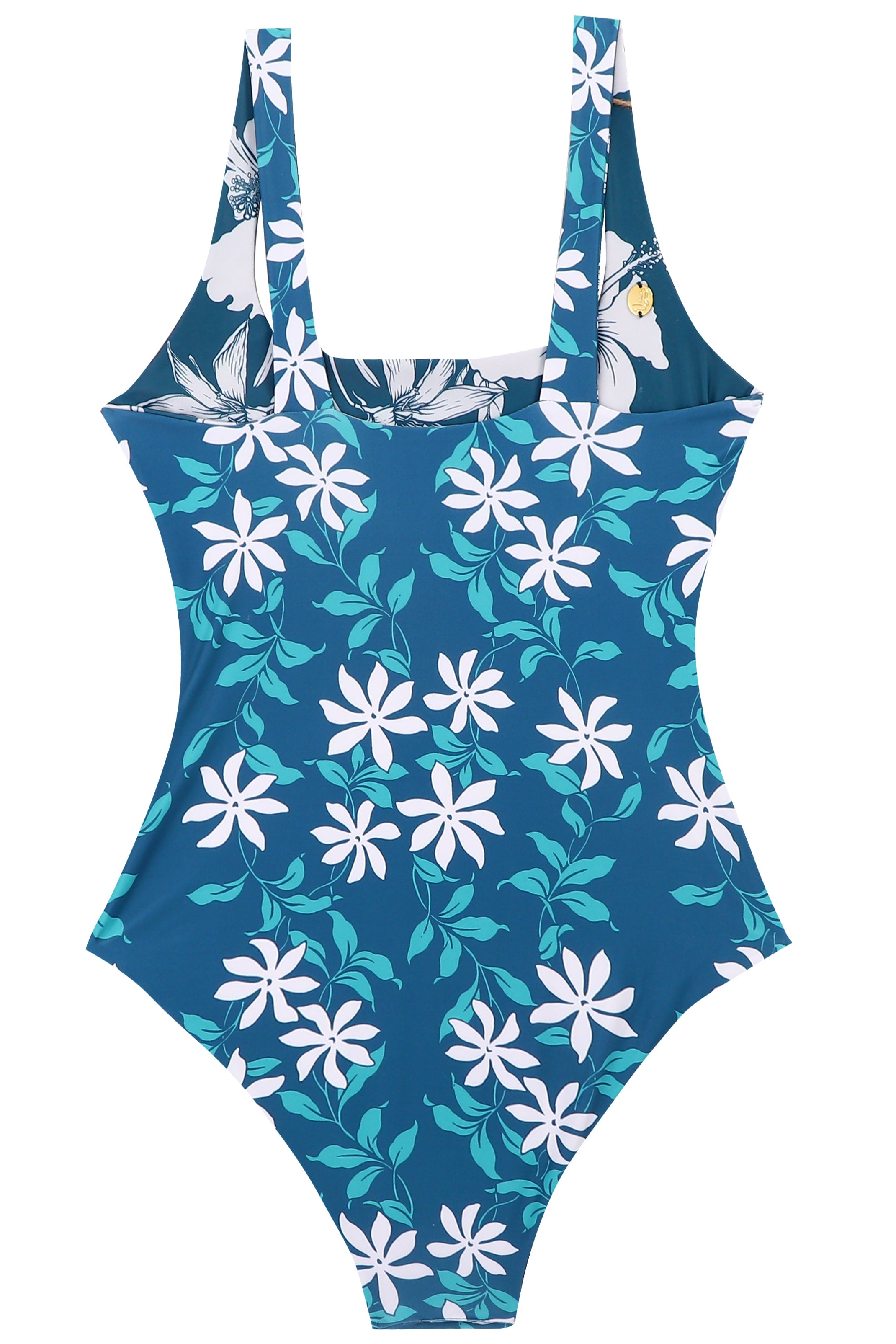HINANO SWIM - ONE PIECE "NINAMU" - NAVY/TEAL