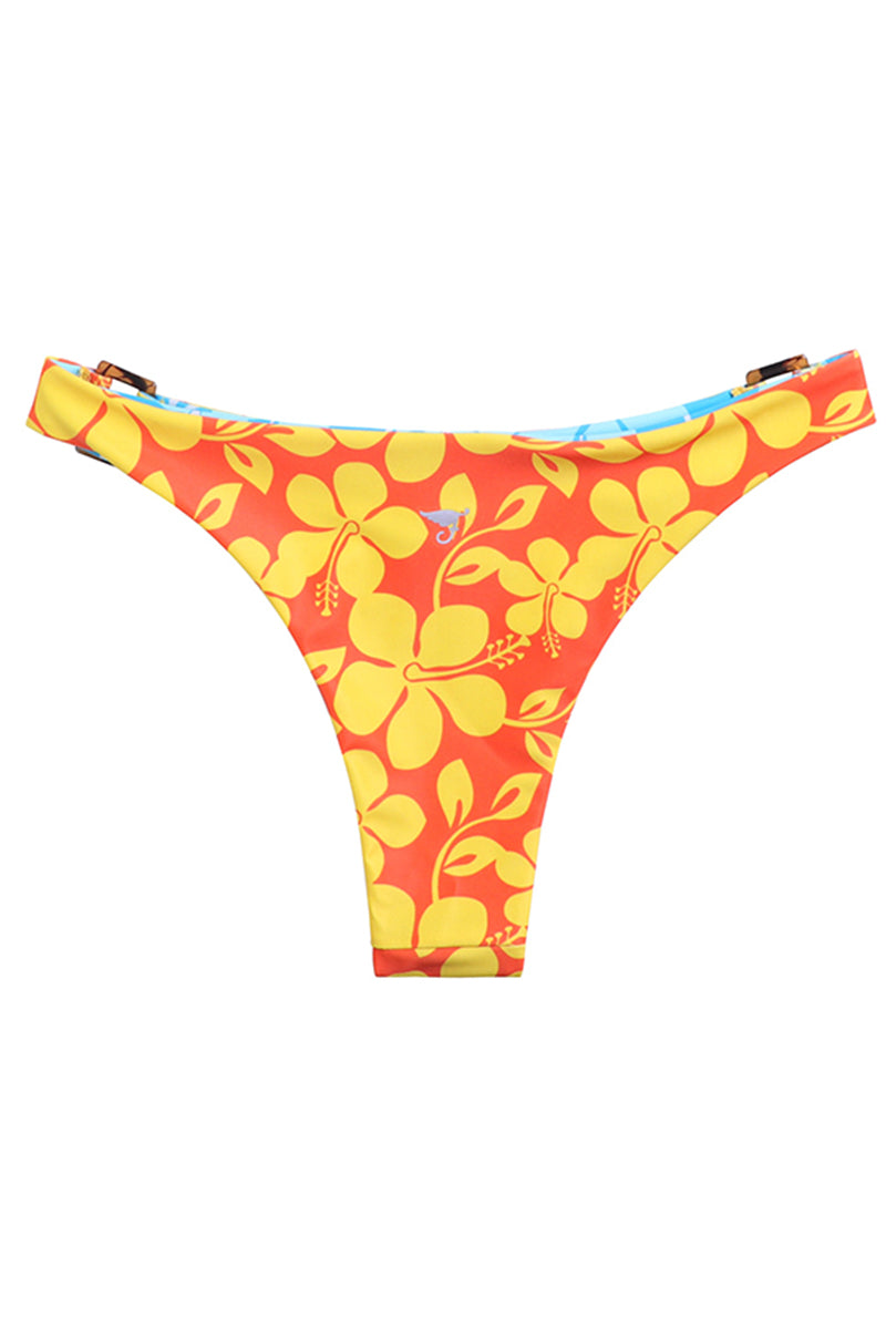 DISPONIBLE MI-DÉCEMBRE - N°138 - BAS ANNEAUX RECTANGLES "TAHITI"