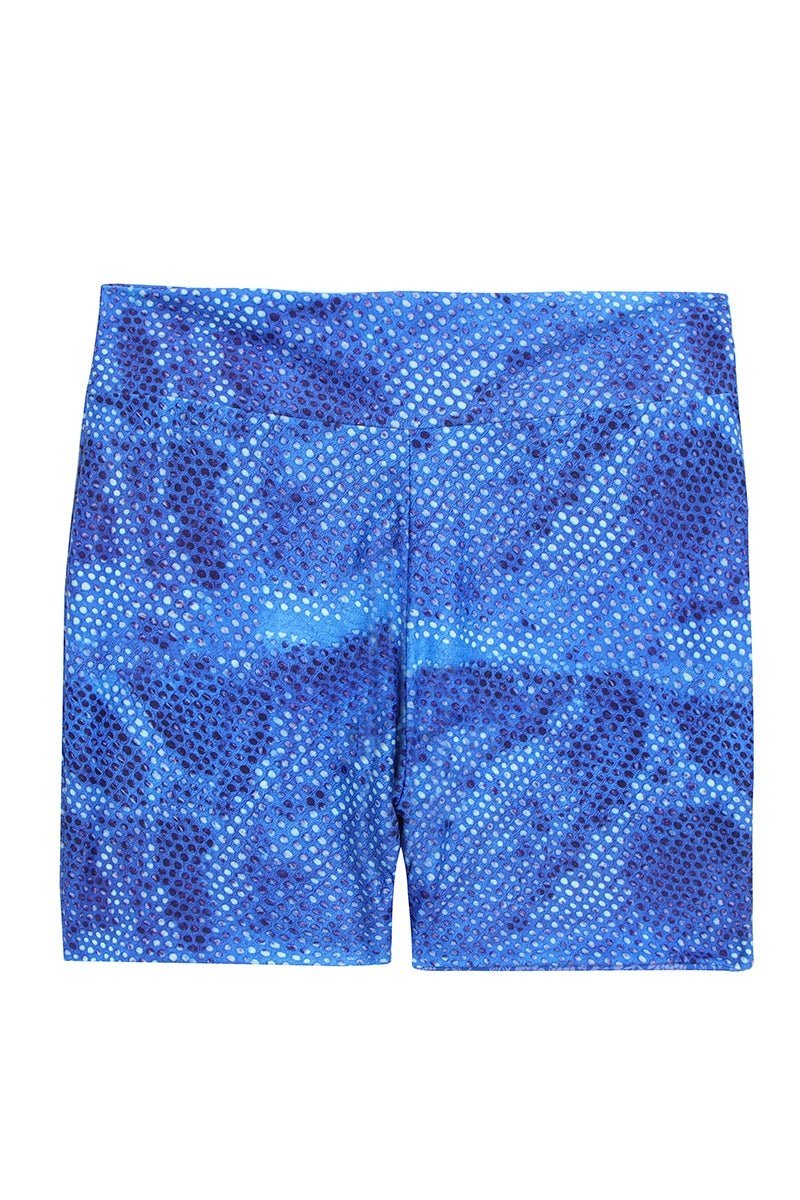 Caleçon sport réversible - Active wear Blue Snake - LARGE/XLARGE