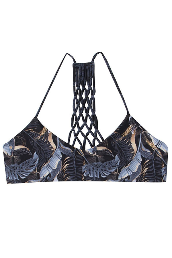 <transcy>REVERSIBLE TRIANGLE MANA BIKINI TOP - OCEAN</transcy>