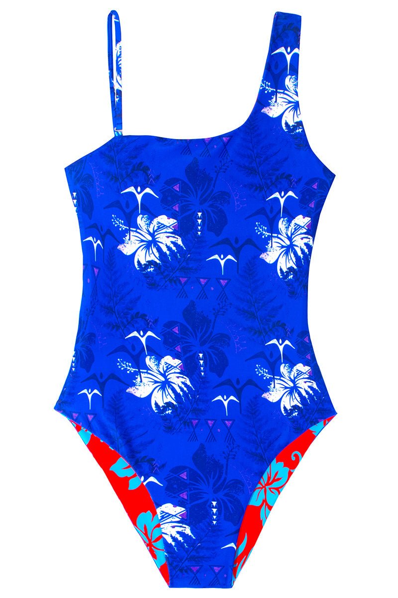 MAILLOT DE BAIN UNE-PIÈCE ASYMÉTRIQUE - TAVAKE MARINE - XSMALL