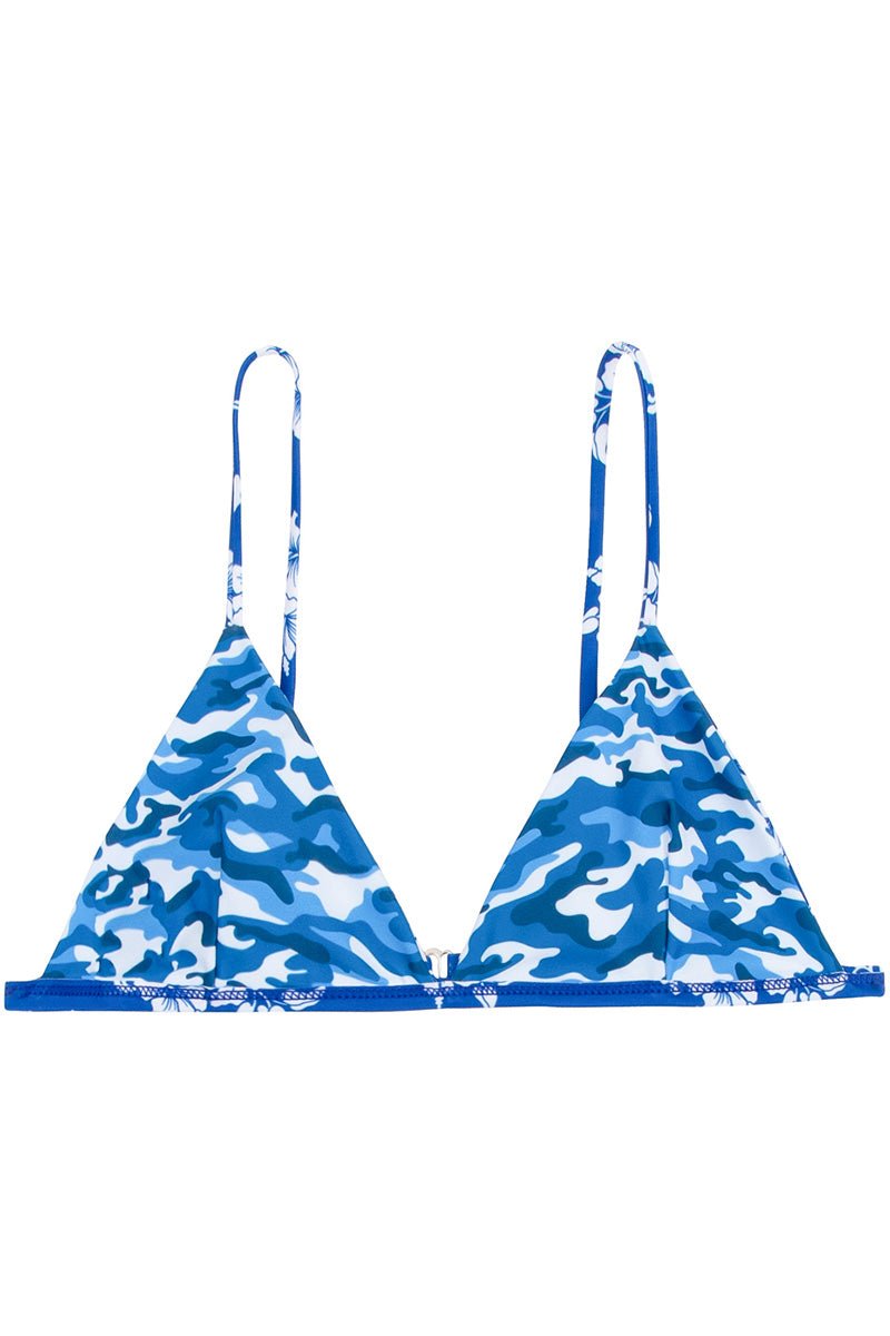 N° 110 - HAUT DE BIKINI TRIANGLE  - "SKY"