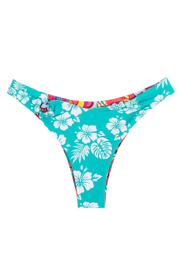 N°107 - BAS DE BIKINI ONE RING - AQUA