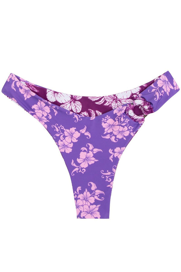 N°112 - BAS DE BIKINI ONE RING - MAUVE - SMALL