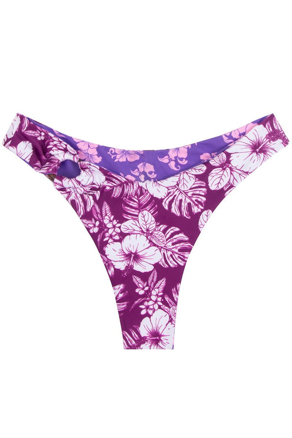 N°112 - BAS DE BIKINI ONE RING - MAUVE - SMALL