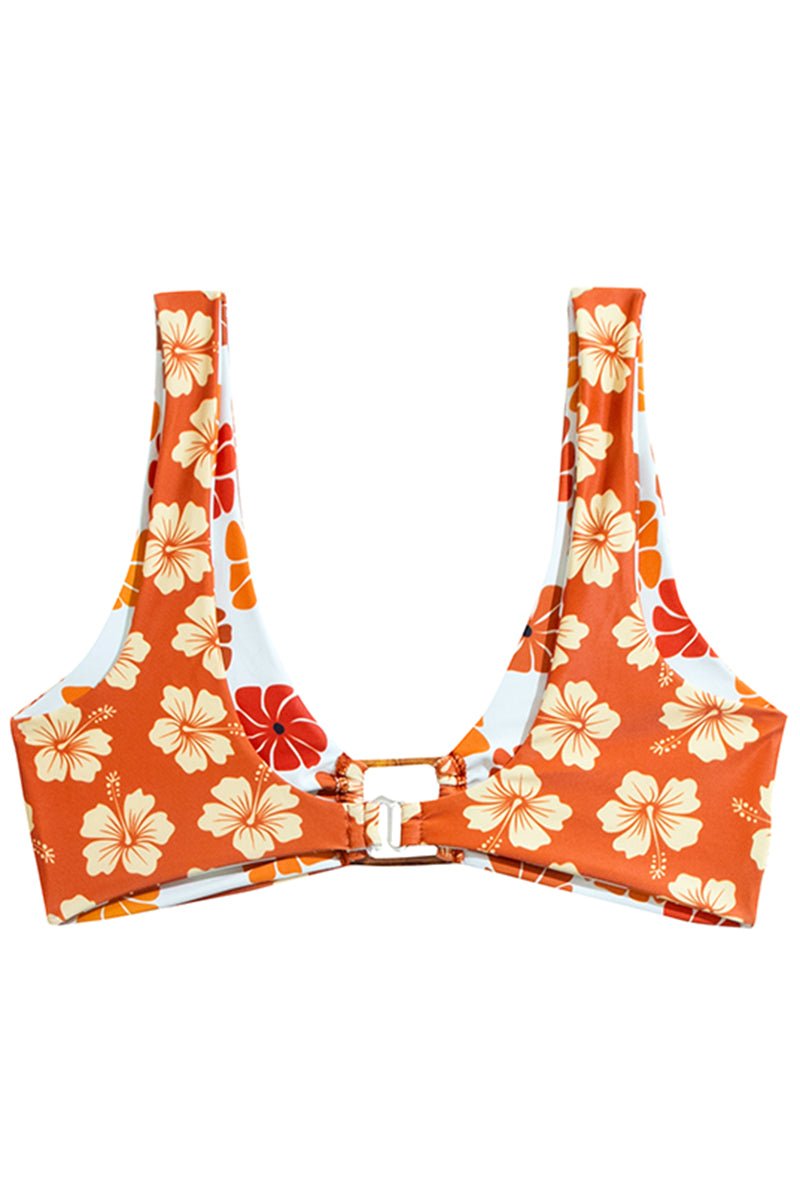 N°118 - HAUT DE BIKINI SQUARE  - AMBRE