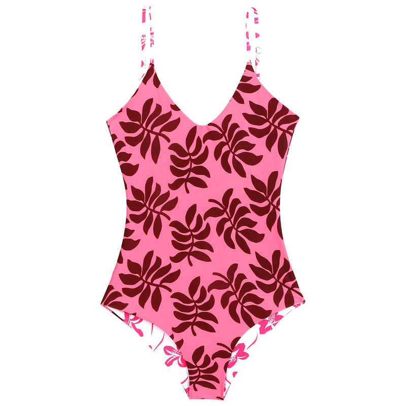 N°76 - UNE-PIÈCE VAHINE "PINK" - ÉCHANCRÉ