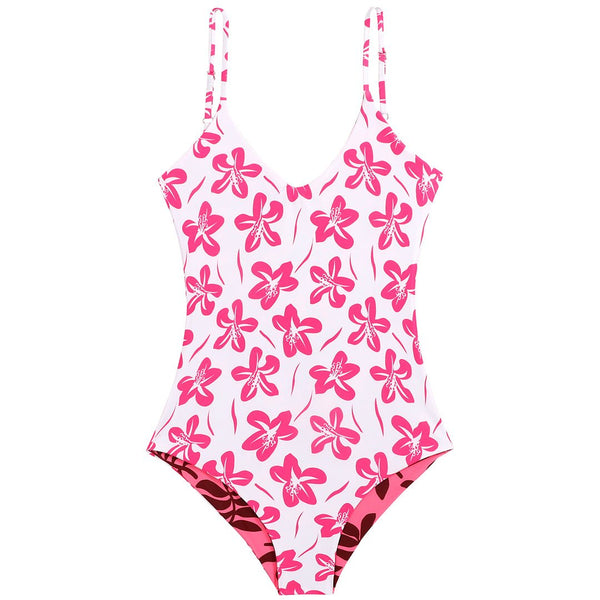 N°76 - UNE-PIÈCE VAHINE "PINK" - ÉCHANCRÉ